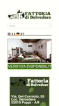 Mobile Screenshot of fattoriadibelvedere.com